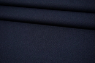 Костюмная поливискоза темно-синяя Max Mara H63/НН60 30062224