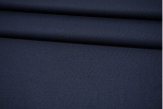 ОТРЕЗ 2,85 М Костюмная поливискоза темно-синяя Max Mara (23) 30062225-3