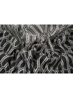Жаккард двусторонний шерстяной черно-белый TRC H34/3/M40 18082214