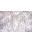 Органза в полоску нежно-розовая H26/9/K01 TRC 16082217