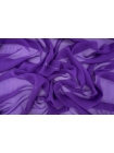 Креп-шифон шелковый фиолетовый H28/2 O30 TRC 17082207