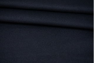 ОТРЕЗ 2,5 М Пальтовая шерсть с кашемиром черно-синяя (50) 18082231-1