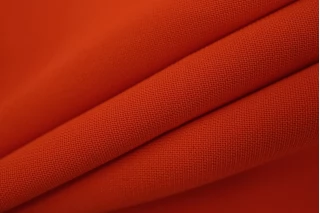 ОТРЕЗ 1,25 М Креп-кади вискозный ярко-морковный (22) CMF 20082214-1