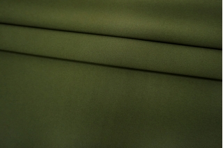 Креповая ткань приглушенно-зеленая H27/L30 TRC 21082219