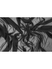 ОТРЕЗ 2,7 М Креп-шифон блузочный крешированный черный FRM (17) 16102202-3