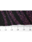 Трикотаж вязаный с люрексом фиолетовый Сердечки TRC H41/U55 3112204