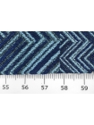 Жаккард костюмный зигзаг сине-голубой TRC H34/3/M40 3112231