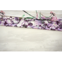 ОТРЕЗ 1,8 М Вискозный трикотаж цветочный раппорт Anna Rachele TRC-(04)- 18022204-2 дефект