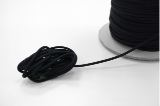 Круглый шнур 3 мм черно-синий KR-3D 4012293