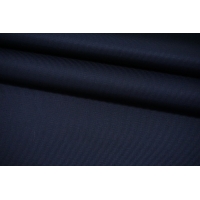 ОТРЕЗ 1,7 М Репс костюмно-плательный черно-синий Max Mara SVM (45) 9012219-1