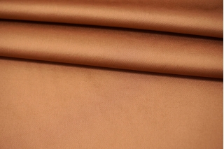 Атлас костюмно-плательный светло-коричневый Max Mara SVN -H23/3 J70 9012226