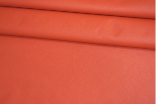 Экокожа на вискозе рыже-оранжевая H17/BB30 3082212