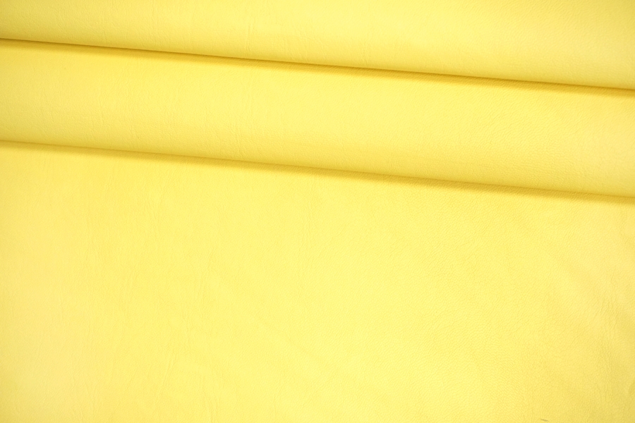 Экокожа на вискозе светло-лимонная H17/F30 3082213