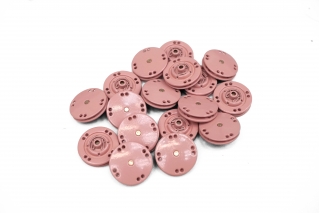 Кнопка пришивная нежно-розовая 20 мм ST-V1 21122212