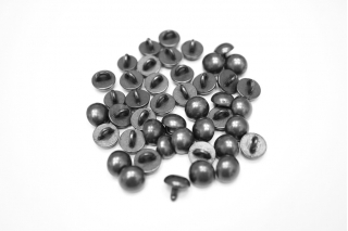 Пуговица металлическая никель 10 мм (H2) 24122213
