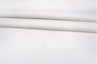 Трикотаж кулирка хлопковый плотный Молочно-белый TRC H38/R60 17042358