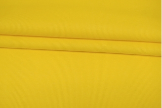 Трикотаж кашкорсе мягкий Ярко-желтый TRC H40/OZ20 23042351