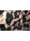 Трикотаж хлопковый лапша Леопард H41/W30 10012316