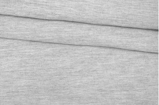 ОТРЕЗ 1,75 М Плательный лен с хлопком Серый меланж (23) 13012328-1