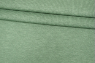 Хлопковый трикотаж Кулирка Серо-зеленый FRM H38/7 Q30 15122201