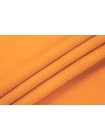 Трикотаж хлопковый пике Желто-оранжевый FRM H42/5 Q40 15122225