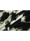 Бархат хлопковый с абстрактным принтом Зеленый KZ H19/6/G30 16042329