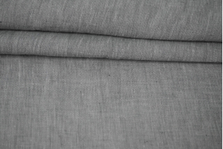 Лен умягченный костюмно-плательный Серый меланж KZ H15/6 /E01 18042314