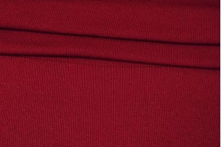 ОТРЕЗ 0,5 М ДЕФЕКТ Трикотаж кашкорсе мягкий Винный TRC (ДФ3) 25042309-5