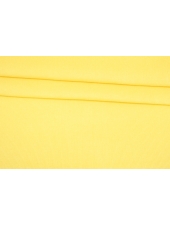 Трикотаж рибана плотный хлопковый Желтый TRC H39/S00 25042322