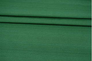 Жаккардовый костюмный хлопок Зеленый KZ H10/3 E50 10042343