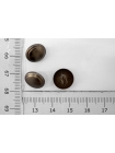 Пуговица рубашечная на ножке металл, 11 мм, Античное золото (H2) 18052336