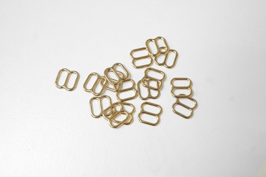 Бельевой слайдер металл 11мм Золотистый (Z2) 18052351