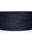 Репсовая муар лента Темно-синяя 4 см SH-A50 19052329