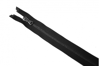 Молния металлическая "MH Zipper ITALY"  разъемная двухзамковая Черная 50см L33 27052327