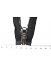 Молния металлическая "MH Zipper ITALY"  разъемная Черная 55см L33 27052326