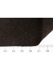ОТРЕЗ 2,15 М Сукно Шерстяное костюмно-пальтовое Черно-коричневое IDT (25) 30052332-2
