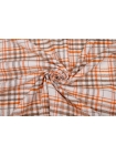 Шерсть BALLI костюмно-плательная Оранжевая клетка IDT H60/2/BB30 31052323