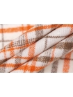 Шерсть BALLI костюмно-плательная Оранжевая клетка IDT H60/2/BB30 31052323