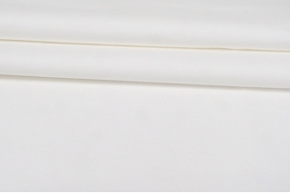 Плотный трикотаж Кулирка хлопковый Молочно-белый TRC H38/1/T20 12042335