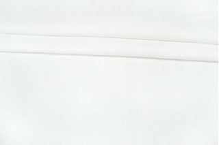 Плотный трикотаж кулирка хлопковый Молочно-белый TRC H38/1/T22 17042318