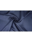 Атлас костюмно-плательный с вышивкой Синий TRC H22/1 J22 17042324