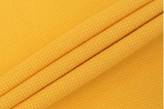ОТРЕЗ 0,3 М Трикотаж хлопковый пике SIMONETTA  Желтый TRC (12) 17042347-1