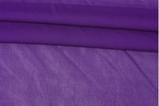 Трикотаж вискозный подкладочный Насыщенный Фиолетовый TRC H44/V20 26042354