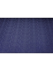 Жаккардовый хлопок с вискозой Синий Абстракция H34/2/M40 10102327