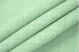 Костюмная шерсть бистрейч Разбеленный светло-зеленый меланж TIG H65 BB30 10102333