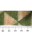Хлопок рубашечный Бежево-зеленая геометрия DRT H9/4/B40 4032340