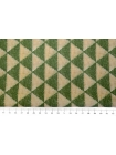 Хлопок рубашечный Бежево-зеленая геометрия DRT H9/4/B40 4032340