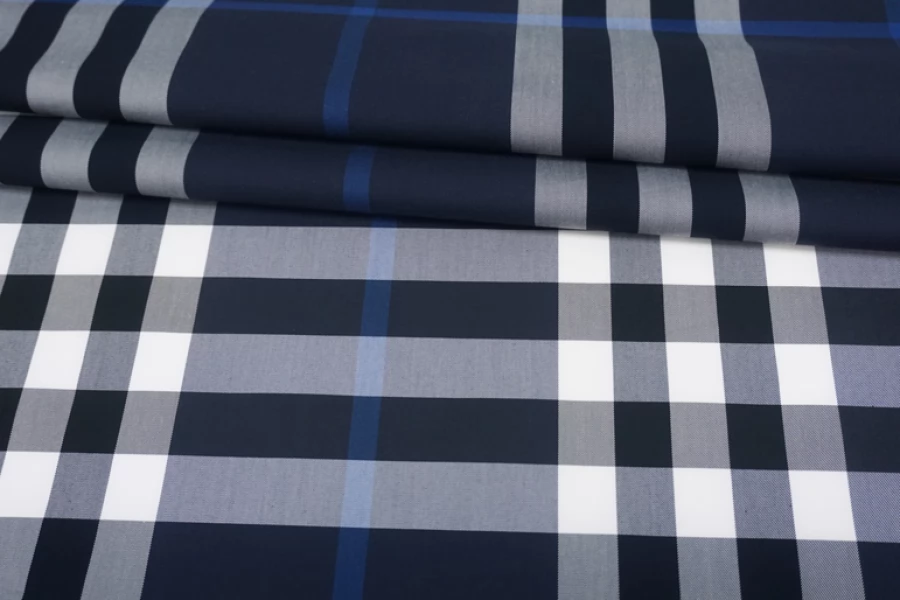 Blue burberry sales