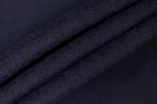 ОТРЕЗ 1,75 М Пальтовая шерсть Темно-синяя NST (35) 23072319-1