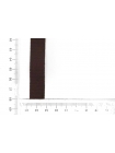 Репсовая лента Темно-коричневая 1,5 см LA-40 21062301